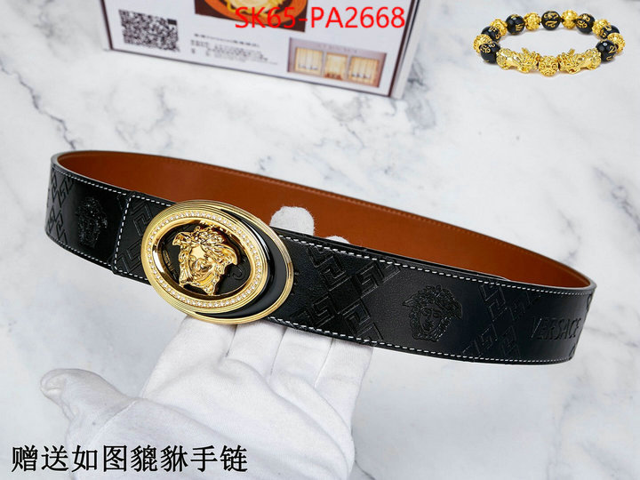 Belts-Versace designer 1:1 replica ID: PA2668 $: 65USD