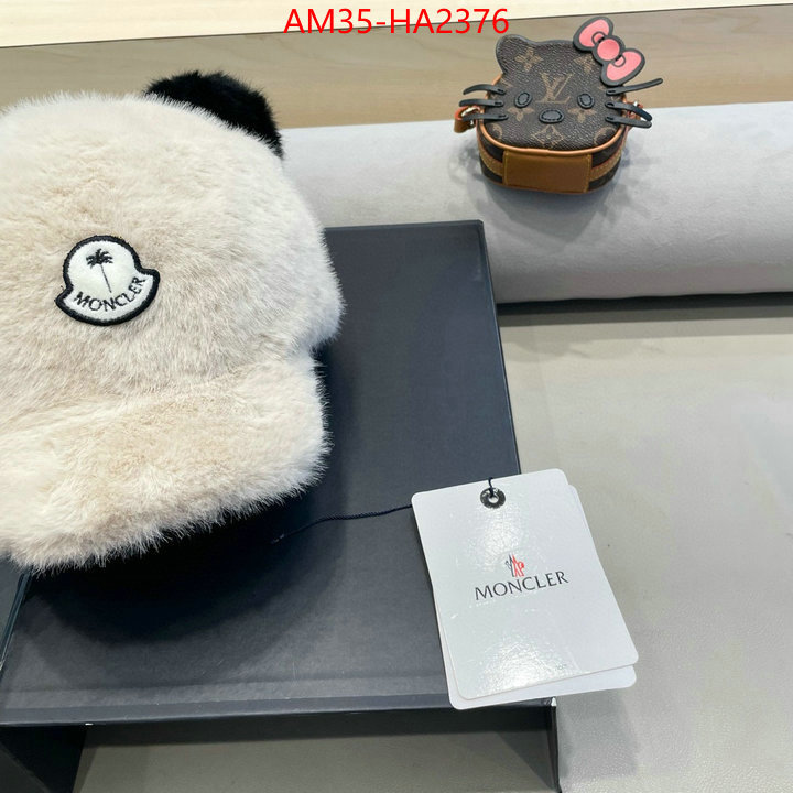 Cap(Hat)-Moncler wholesale imitation designer replicas ID: HA2376 $: 35USD