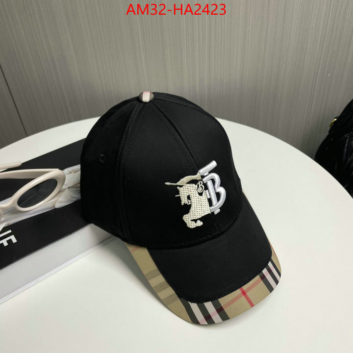 Cap(Hat)-Burberry luxury fake ID: HA2423 $: 32USD