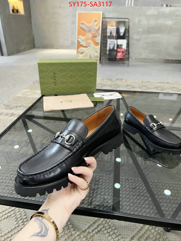 Men Shoes-Gucci best replica quality ID: SA3117 $: 175USD