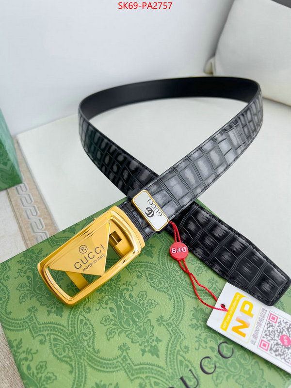 Belts-Gucci high quality designer replica ID: PA2757 $: 69USD