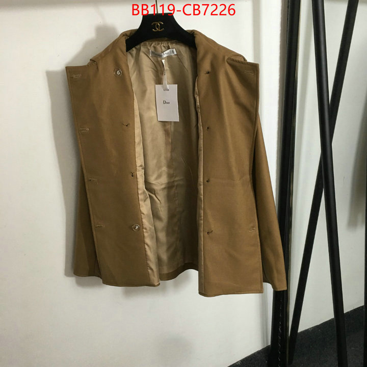 Clothing-Dior 1:1 replica ID: CB7226 $: 119USD