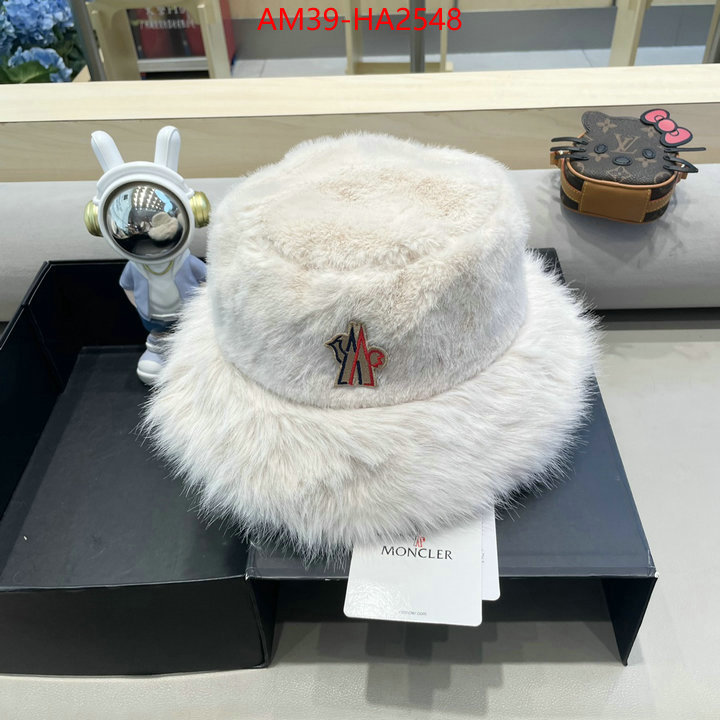 Cap(Hat)-Moncler 2024 luxury replicas ID: HA2548 $: 39USD