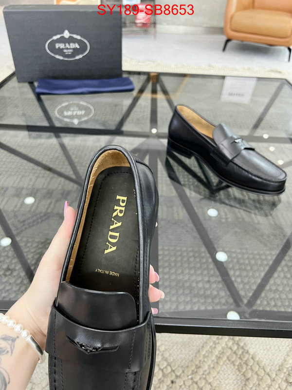 Men shoes-Prada best replica 1:1 ID: SB8653 $: 189USD