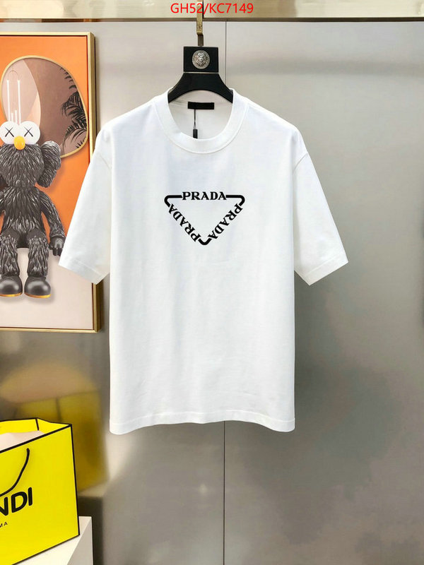 Clothing-Prada shop designer replica ID: KC7149 $: 52USD