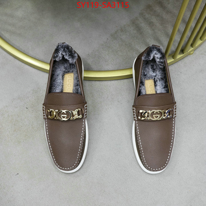 Men Shoes-Gucci 2024 replica wholesale cheap sales online ID: SA3115 $: 119USD