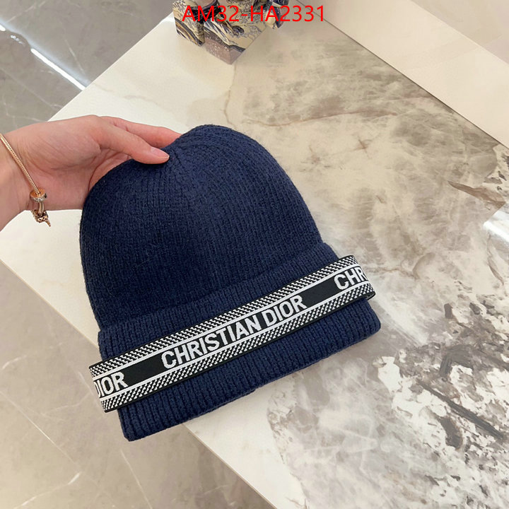 Cap (Hat)-Dior brand designer replica ID: HA2331 $: 32USD