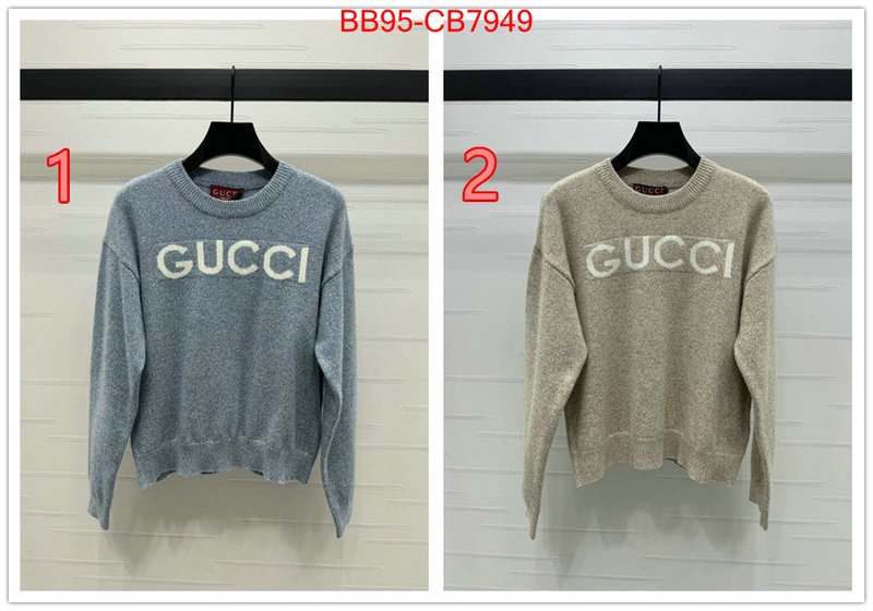 Clothing-Gucci top quality replica ID: CB7949 $: 95USD