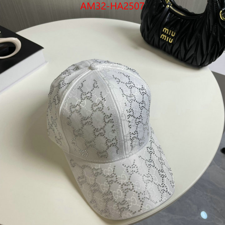 Cap(Hat)-Gucci replcia cheap from china ID: HA2507 $: 32USD