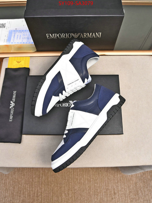 Men shoes-Armani good quality replica ID: SA3079 $: 109USD