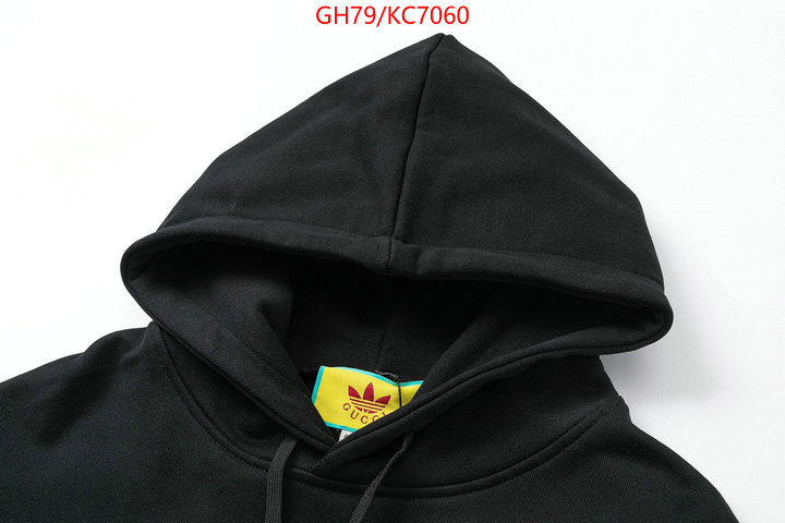 Clothing-Gucci perfect replica ID: KC7060 $: 79USD