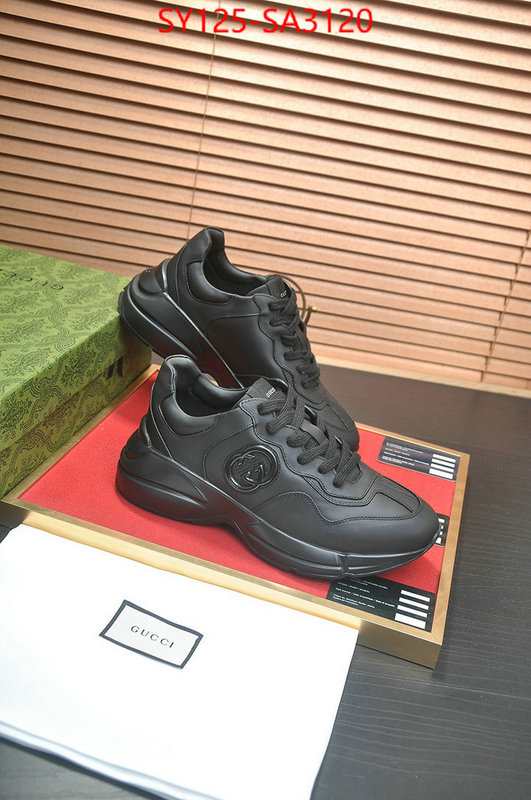 Men Shoes-Gucci where can i buy the best quality ID: SA3120 $: 125USD