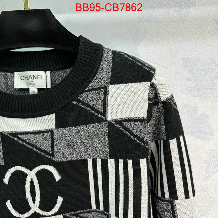 Clothing-Chanel highest quality replica ID: CB7862 $: 95USD