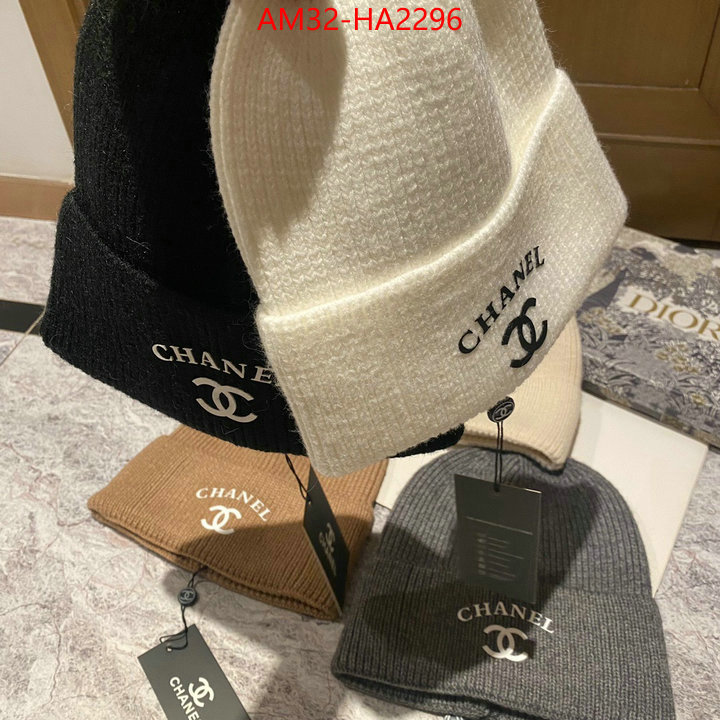 Cap (Hat)-Chanel website to buy replica ID: HA2296 $: 32USD