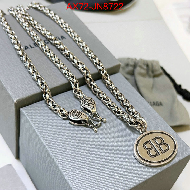 Jewelry-Balenciaga luxury fashion replica designers ID: JN8722 $: 72USD