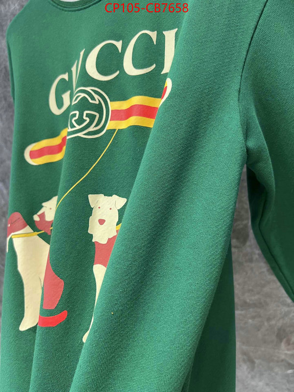 Clothing-Gucci outlet sale store ID: CB7658 $: 105USD