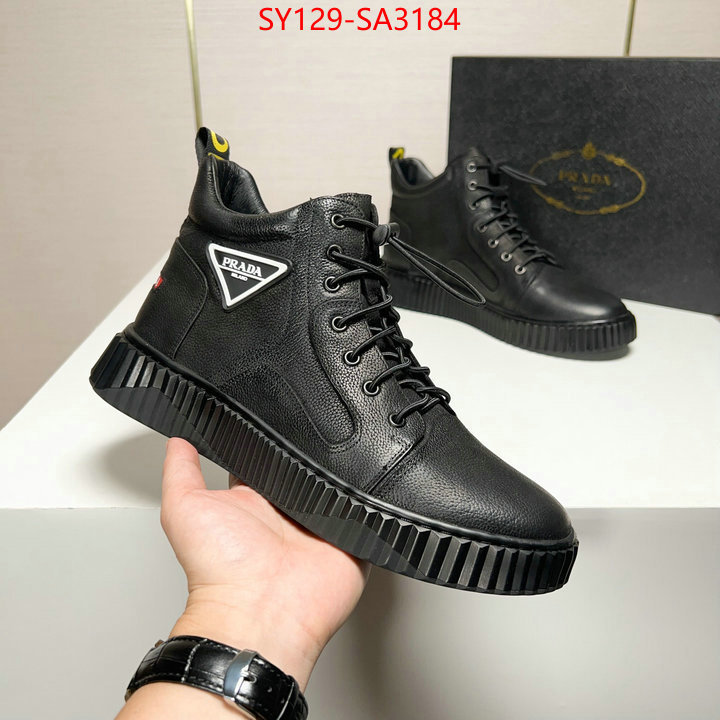 Men shoes-Prada shop the best high quality ID: SA3184 $: 129USD