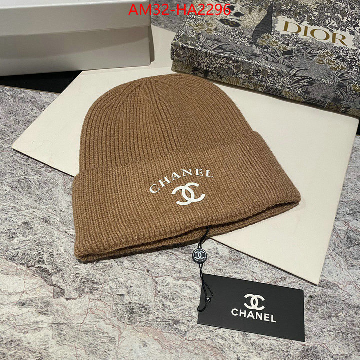 Cap (Hat)-Chanel website to buy replica ID: HA2296 $: 32USD