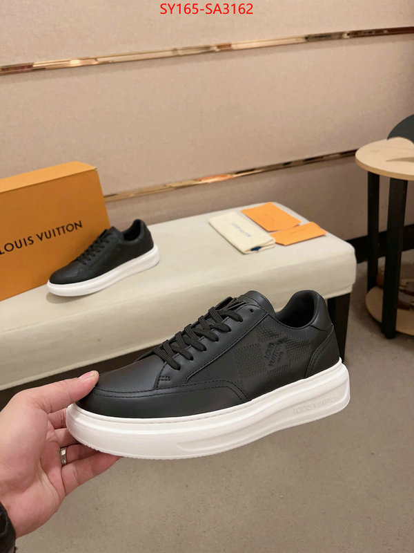 Men Shoes-LV aaaaa+ replica ID: SA3162 $: 165USD