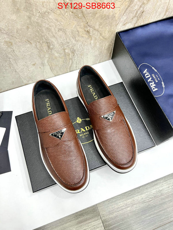 Men shoes-Prada what is a counter quality ID: SB8663 $: 129USD