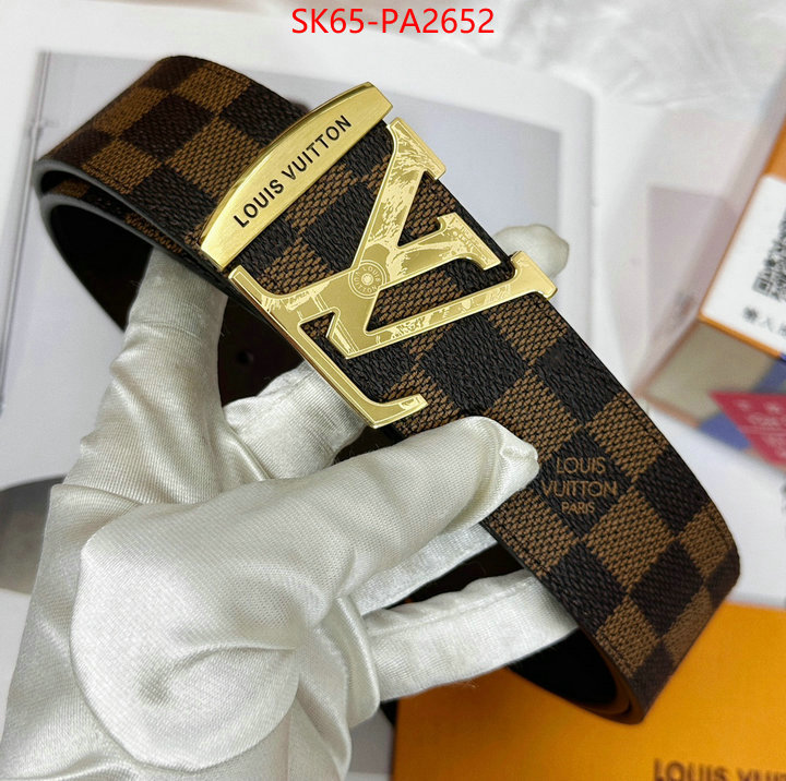 Belts-LV high quality happy copy ID: PA2652 $: 65USD