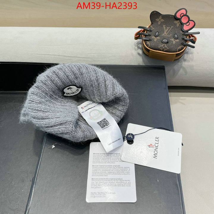 Cap(Hat)-Moncler replica 1:1 high quality ID: HA2393 $: 39USD