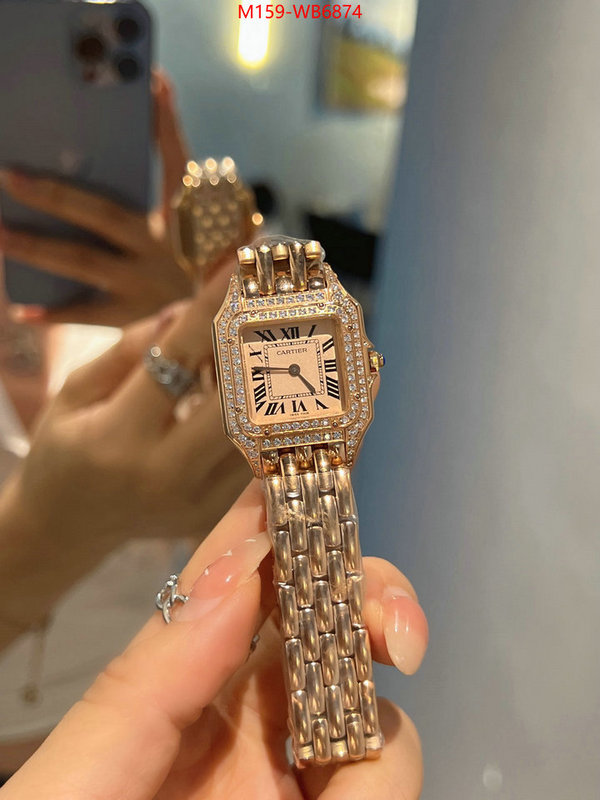 Watch(4A)-Cartier the best affordable ID: WB6874 $: 159USD