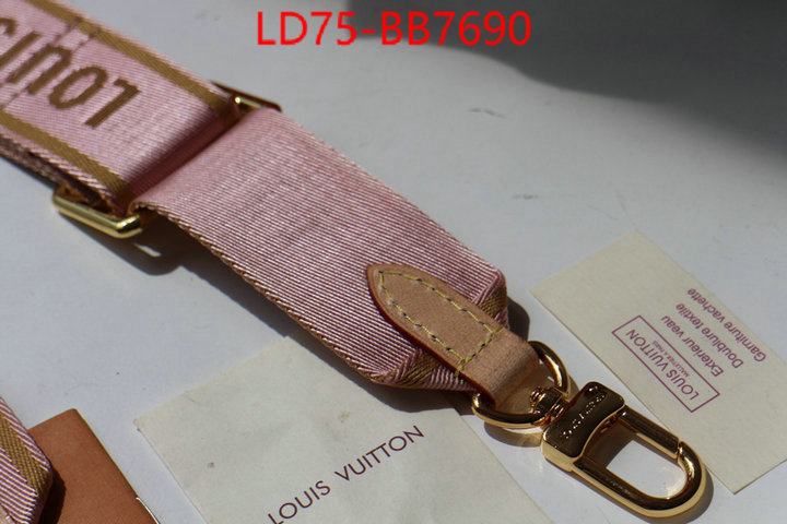 LV Bags(TOP)-Shoulder Strap- replica sale online ID: BB7690 $: 75USD,