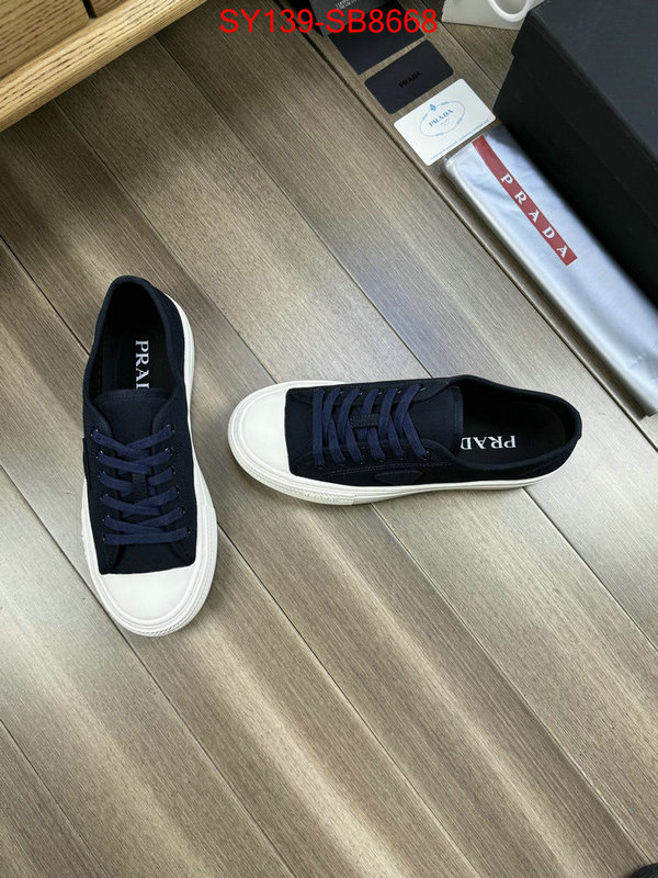 Men shoes-Prada wholesale designer shop ID: SB8668 $: 139USD