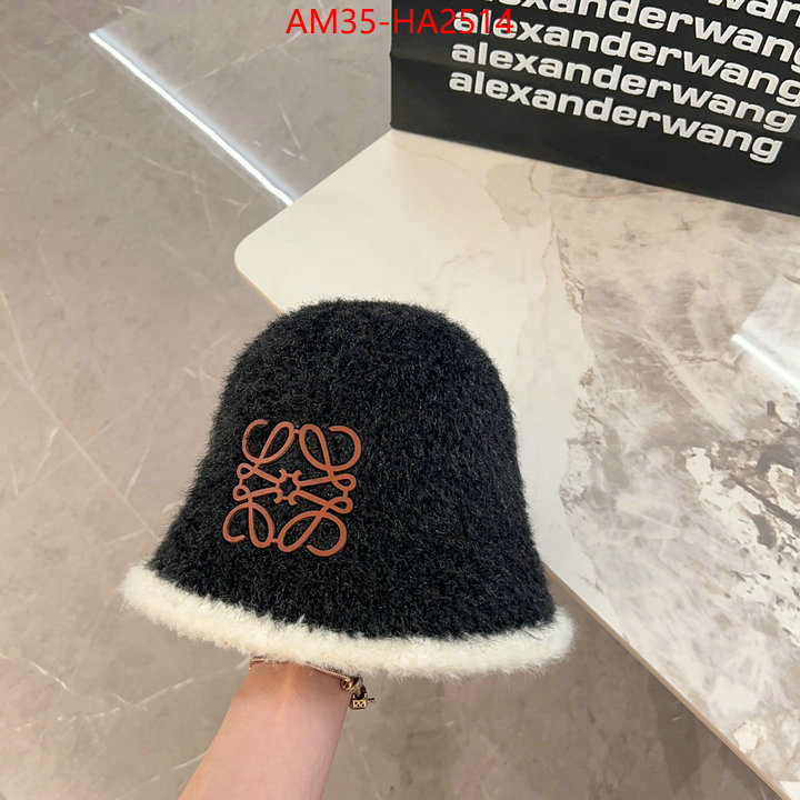 Cap(Hat)-Loewe luxury fake ID: HA2514 $: 35USD