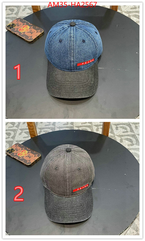 Cap (Hat)-Prada buying replica ID: HA2567 $: 35USD