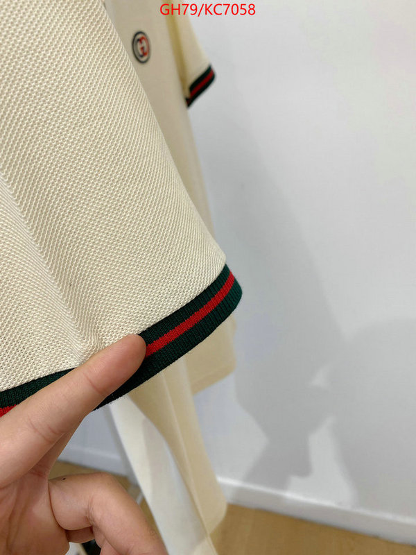 Clothing-Gucci outlet sale store ID: KC7058 $: 79USD