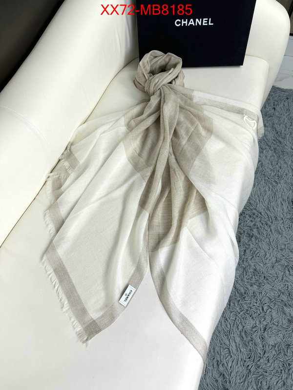 Scarf-Chanel shop cheap high quality 1:1 replica ID: MB8185 $: 72USD