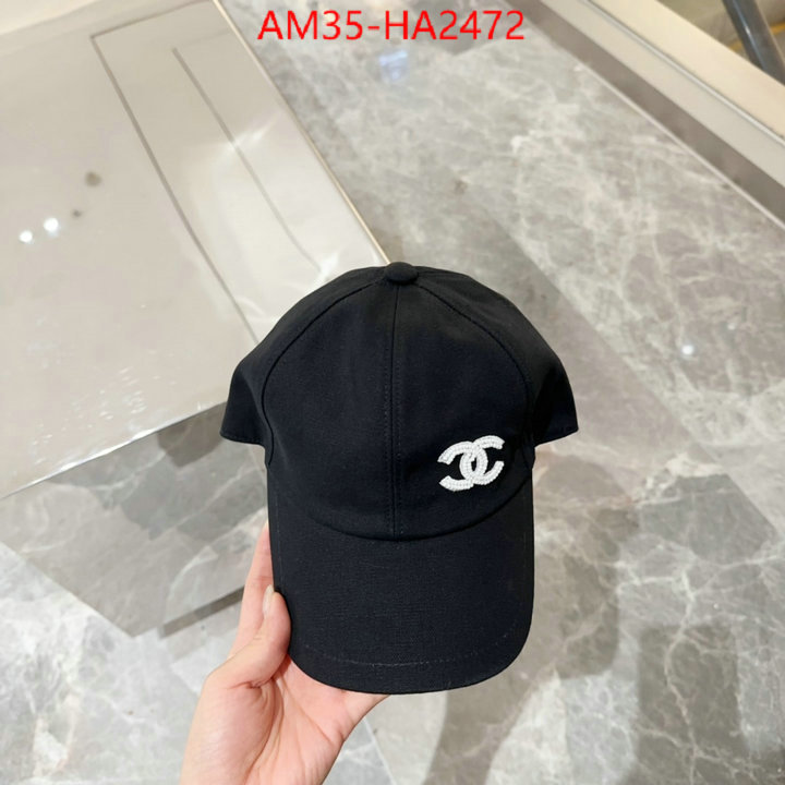 Cap (Hat)-Chanel where quality designer replica ID: HA2472 $: 35USD