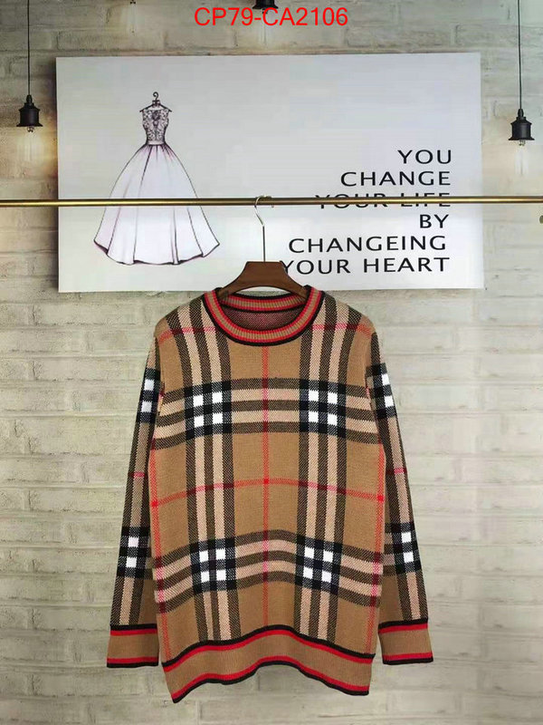 Clothing-Burberry outlet 1:1 replica ID: CA2106 $: 79USD