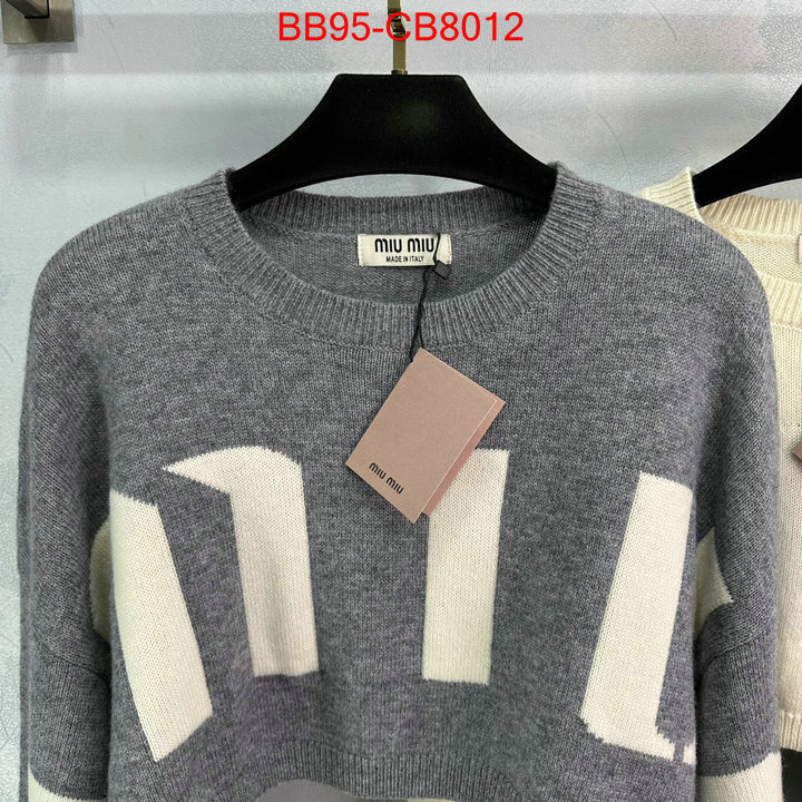 Clothing-MIU MIU perfect quality designer replica ID: CB8012 $: 95USD