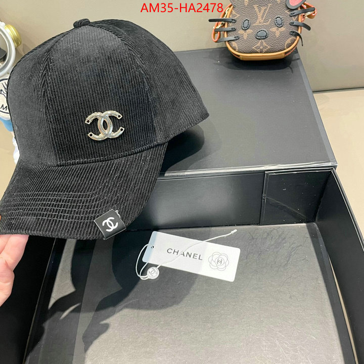 Cap (Hat)-Chanel designer fashion replica ID: HA2478 $: 35USD