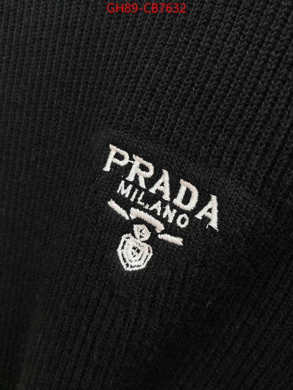 Clothing-Prada replica online ID: CB7632 $: 89USD