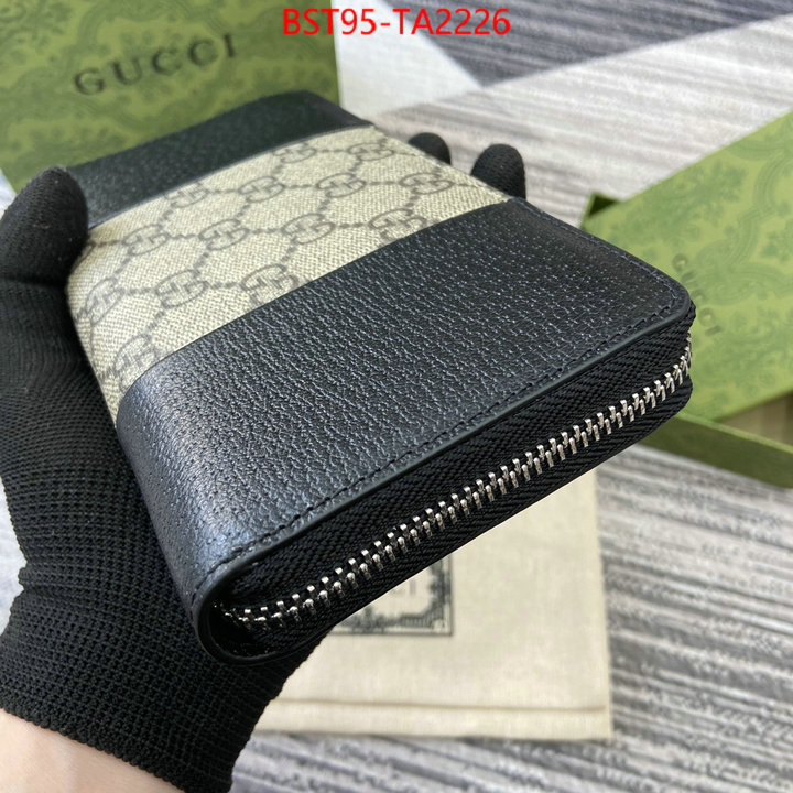 Gucci Bags(TOP)-Wallet- best quality fake ID: TA2226 $: 95USD,