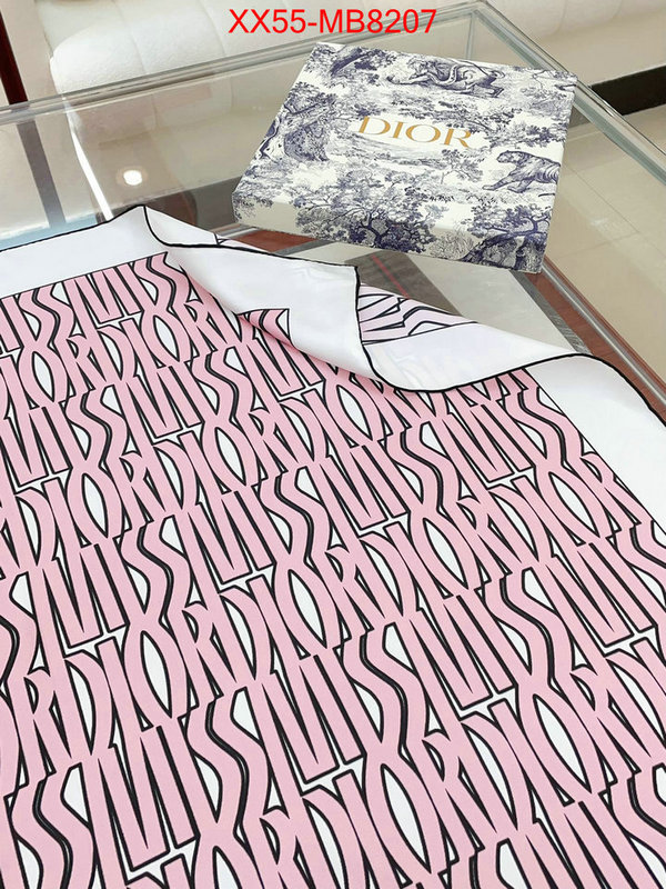 Scarf-Dior wholesale replica shop ID: MB8207 $: 55USD