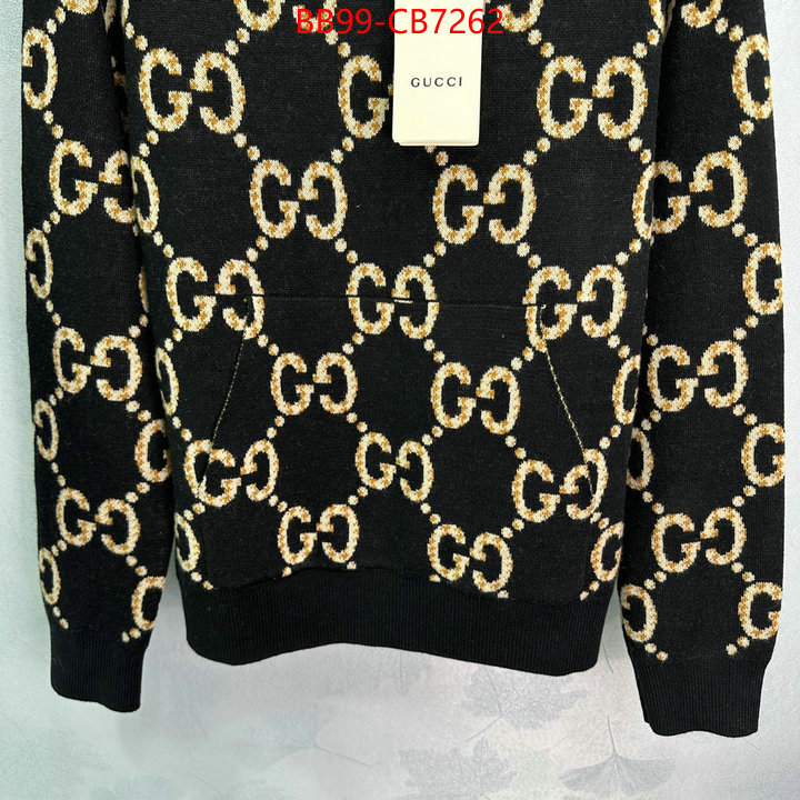 Clothing-Gucci how to find designer replica ID: CB7262 $: 99USD