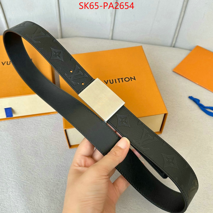 Belts-LV top quality fake ID: PA2654 $: 65USD