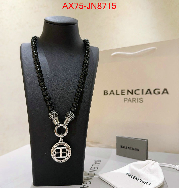 Jewelry-Balenciaga cheap high quality replica ID: JN8715 $: 75USD