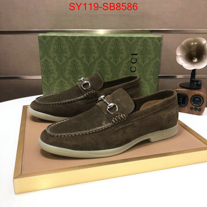 Men Shoes-Gucci 2024 aaaaa replica customize ID: SB8586 $: 119USD