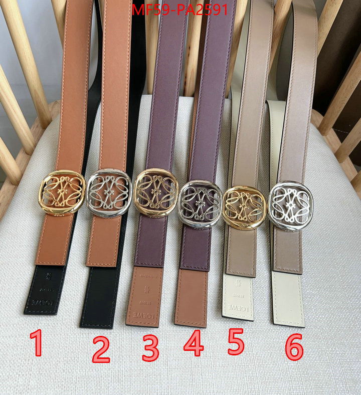 Belts-Loewe top quality replica ID: PA2591 $: 59USD