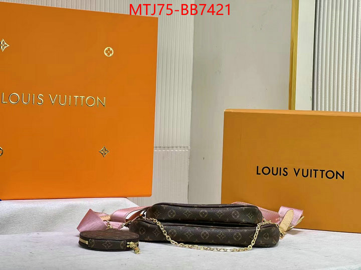 LV Bags(4A)-Pochette MTis Bag- best designer replica ID: BB7421 $: 75USD,