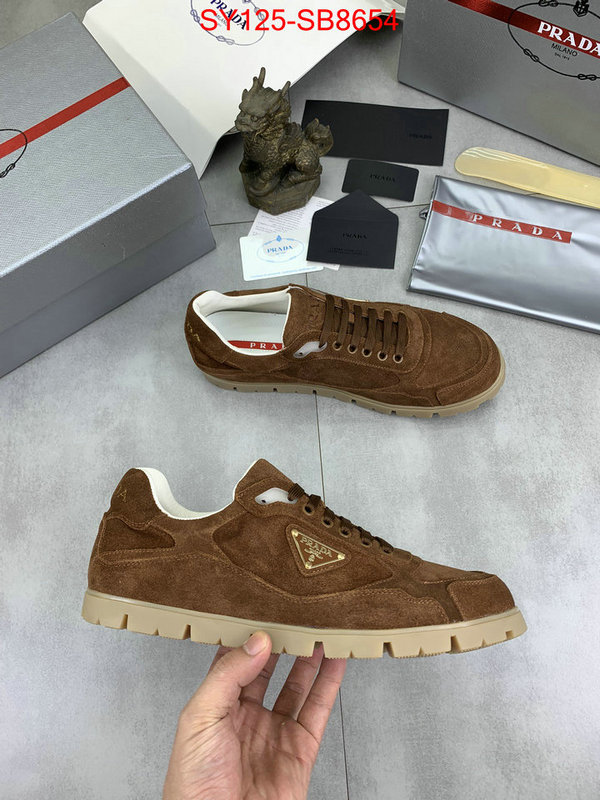 Men shoes-Prada high quality online ID: SB8654 $: 125USD