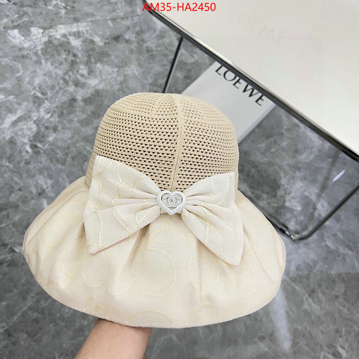 Cap (Hat)-Chanel high quality 1:1 replica ID: HA2450 $: 35USD