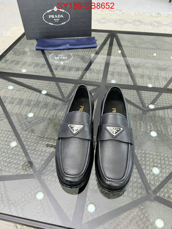 Men shoes-Prada high quality replica designer ID: SB8652 $: 189USD