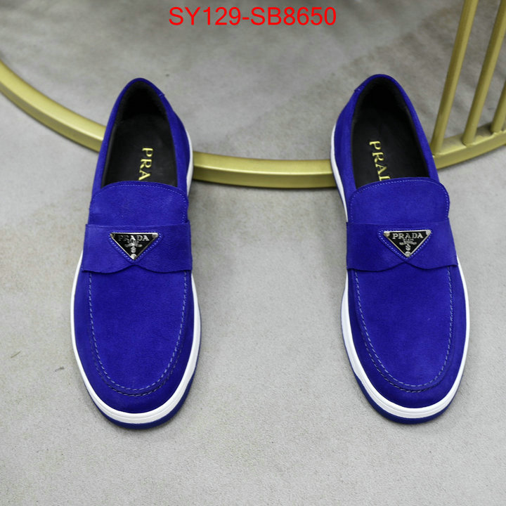 Men shoes-Prada 1:1 replica ID: SB8650 $: 129USD